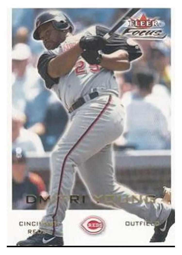 2001 Fleer Focus Dmitri Young #65 card