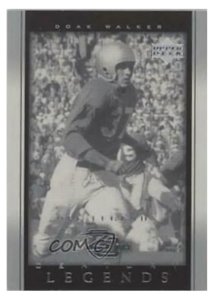 2000 Upper Deck Legends Doak Walker #92 card