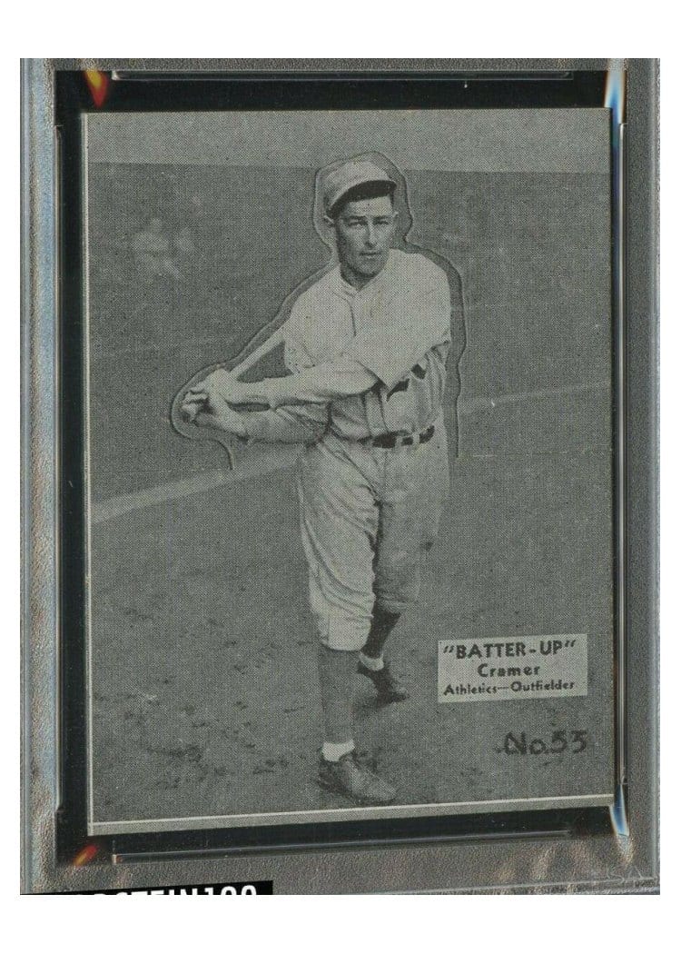 1934 Batter Up Doc Cramer #53 card