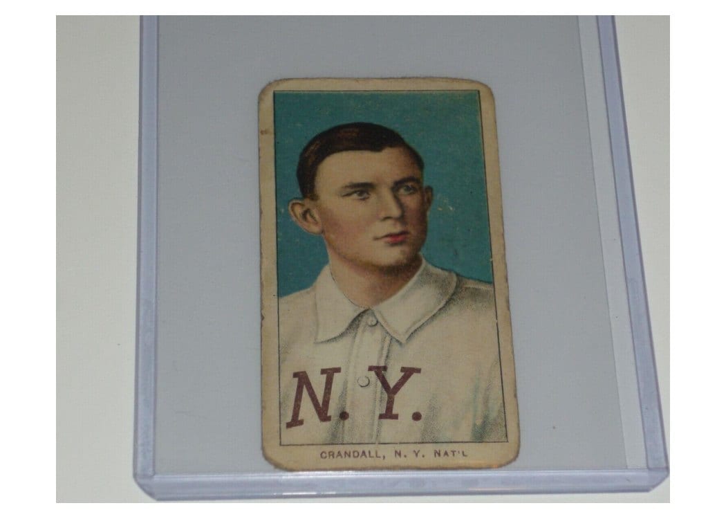1909 T206 Sovereign 150 Doc Crandall No Cap card