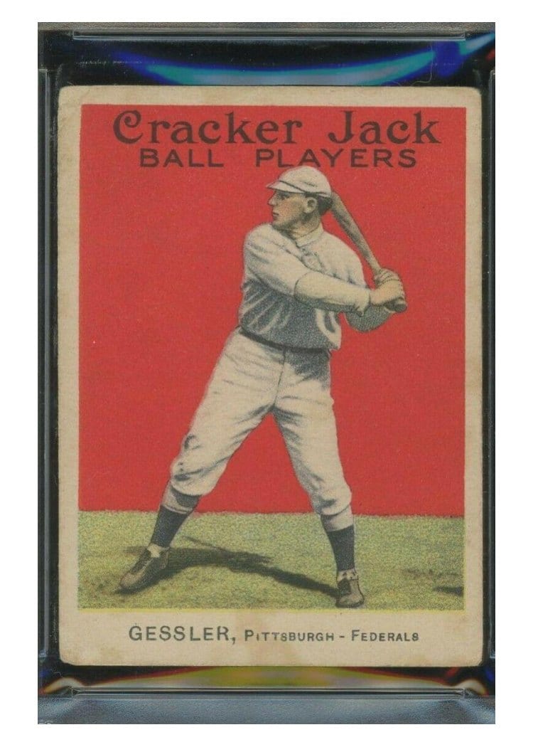 1915 Cracker Jack Doc Gessler #59 card
