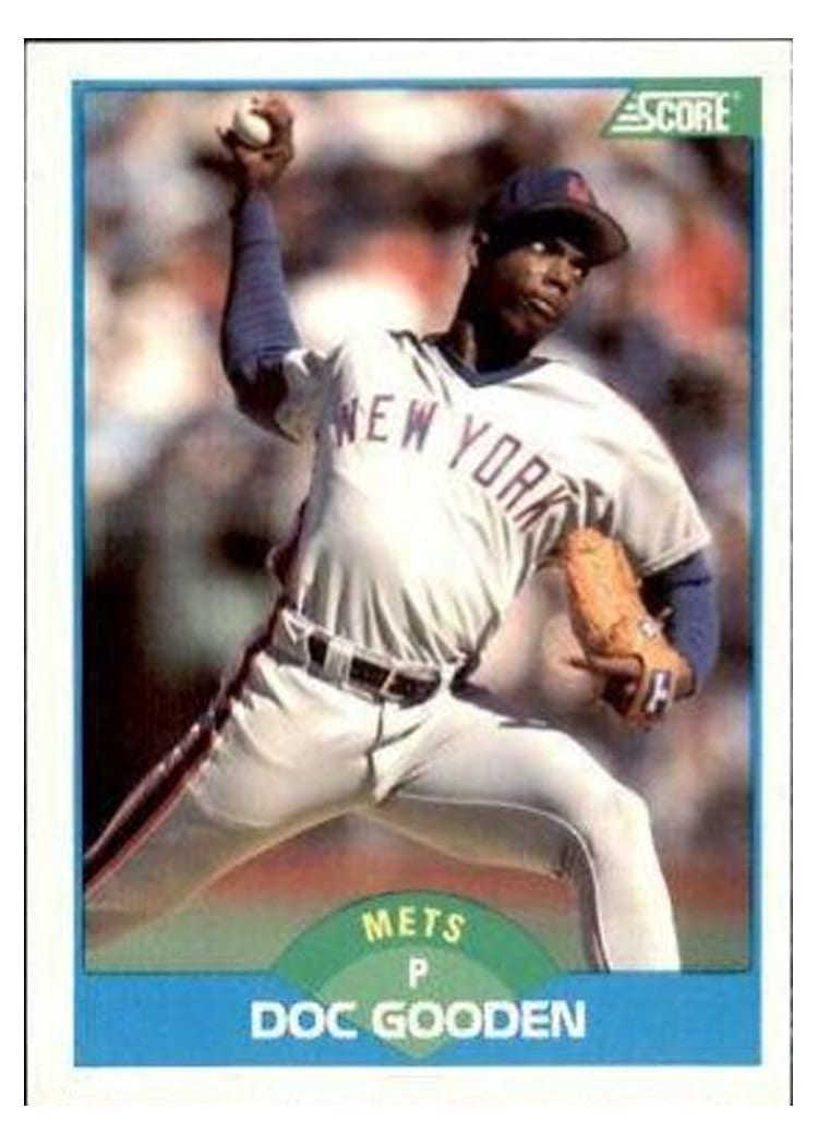 1989 Score Doc Gooden #200 card