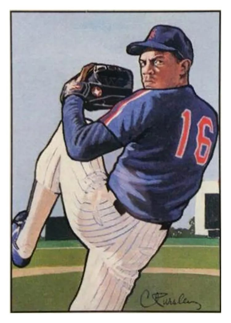 1990 Bowman Inserts Doc Gooden card