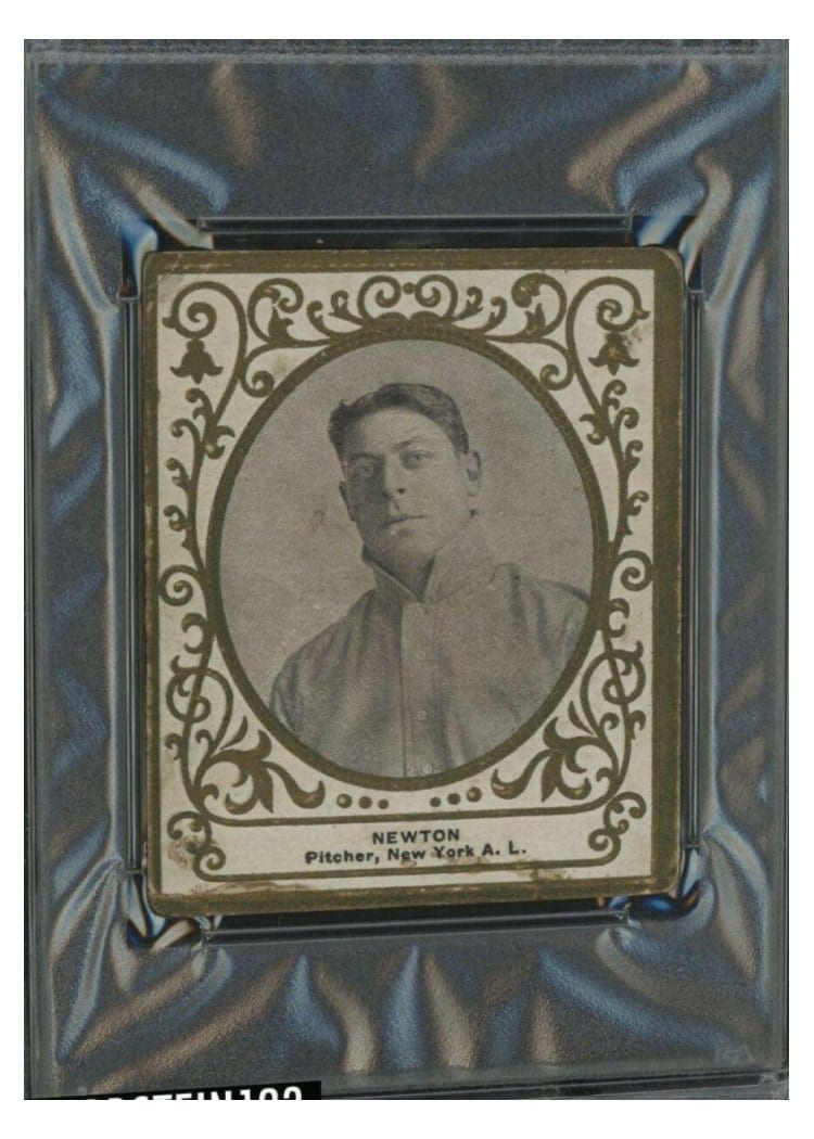 1909 T204 Ramly Doc Newton card