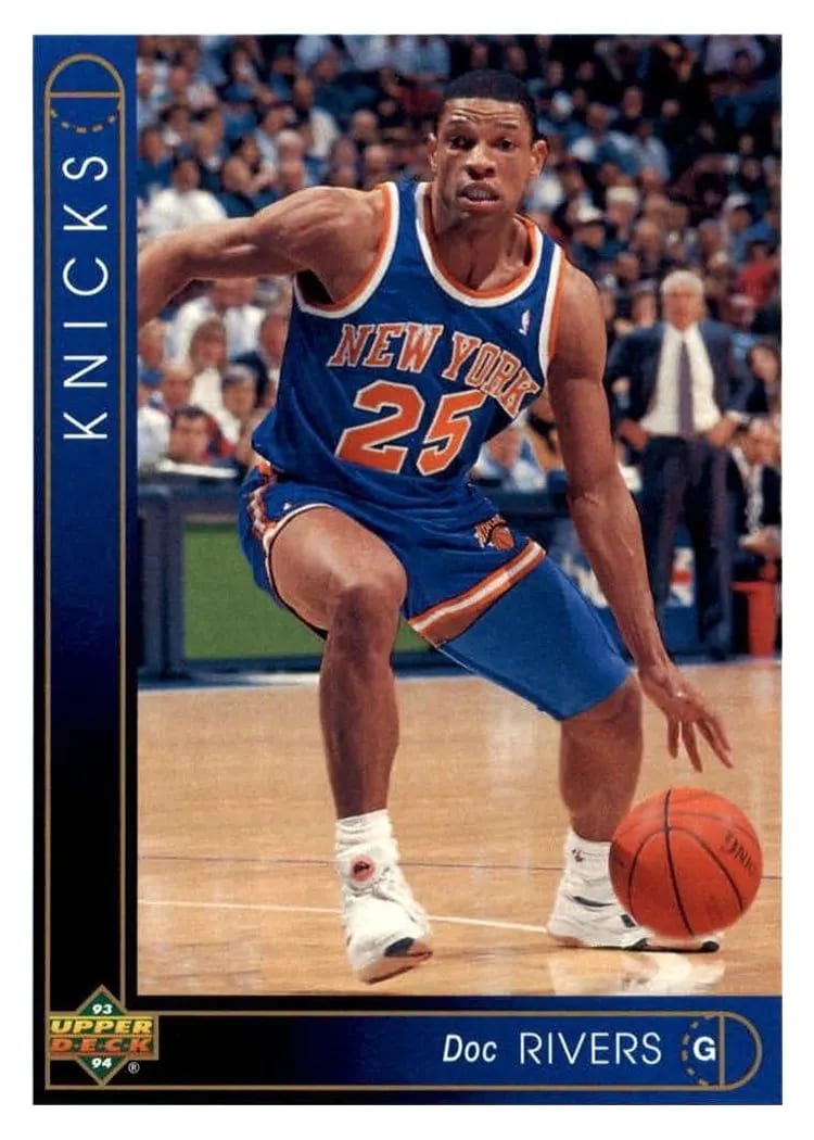 1993 Upper Deck Doc Rivers #36 card