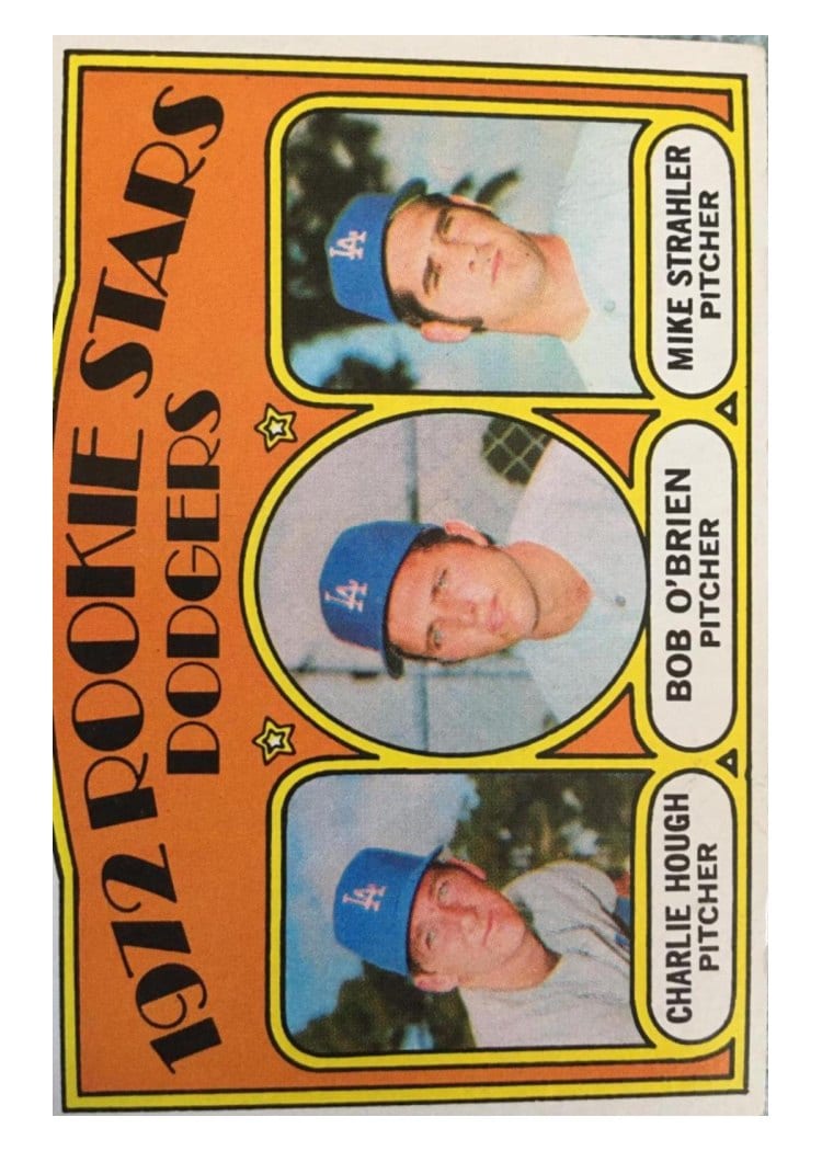 1972 Topps Dodgers 1972 Rookie Stars #198 card