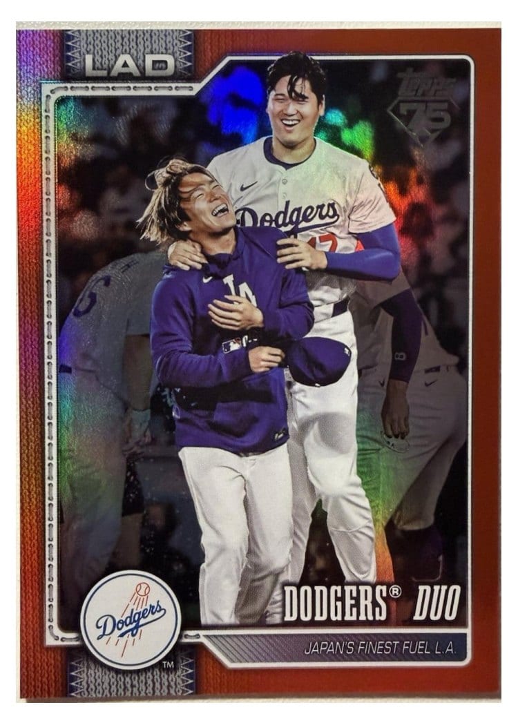 2026 Topps Dodgers Duo #265 card