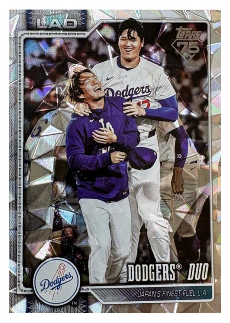 2026 Topps Dodgers Duo #265 card