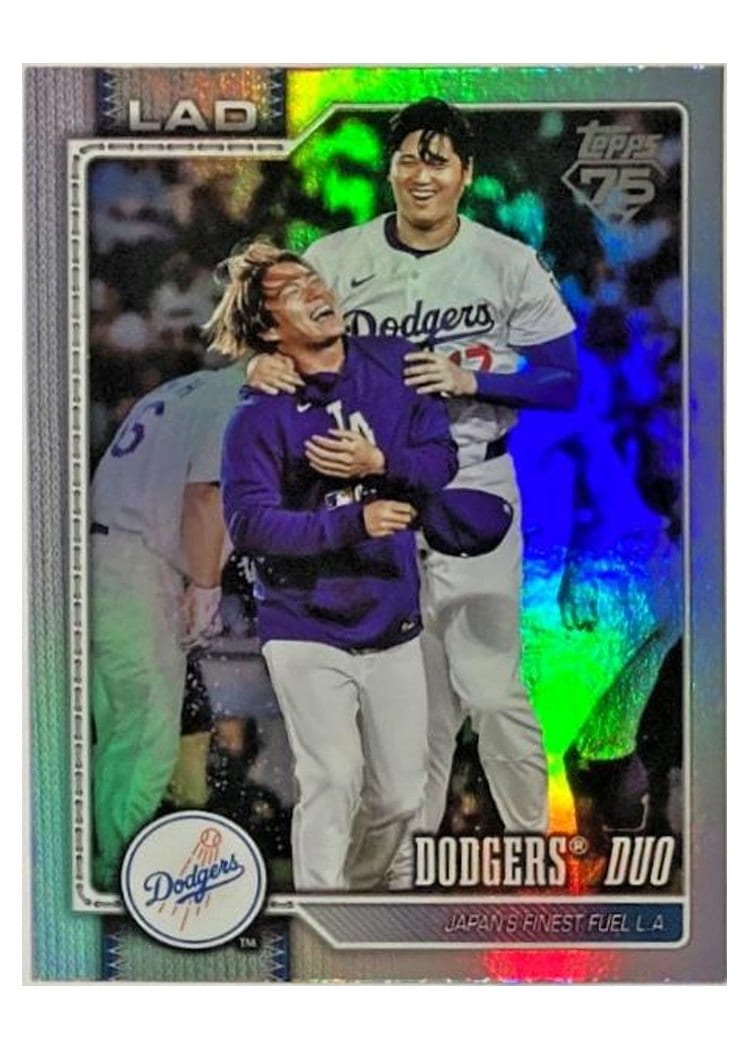 2026 Topps Dodgers Duo #265 card