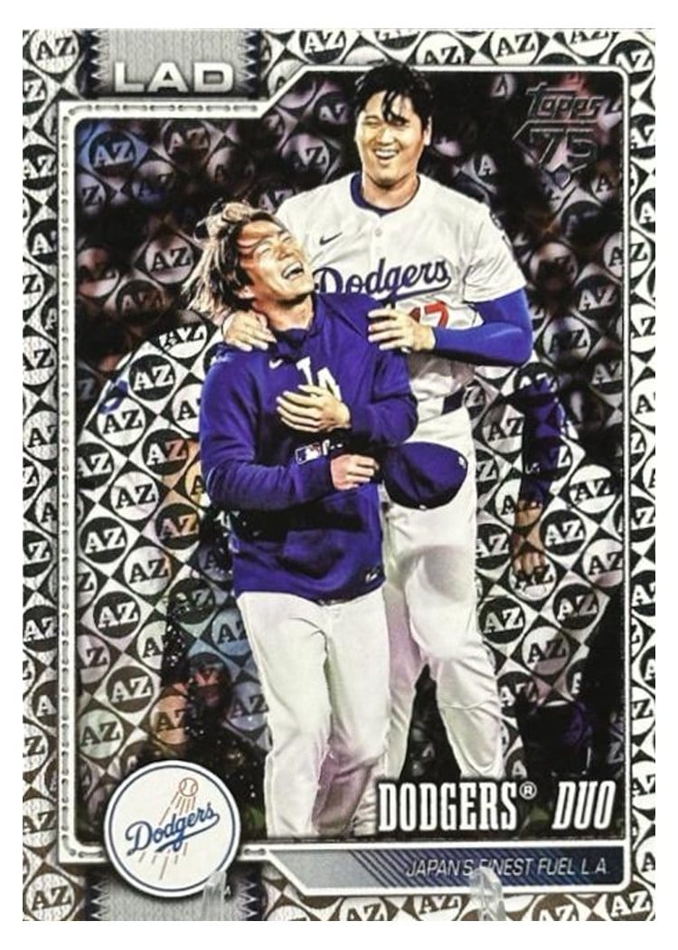 2026 Topps Dodgers Duo #265 card