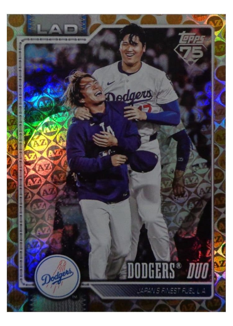 2026 Topps Dodgers Duo #265 card