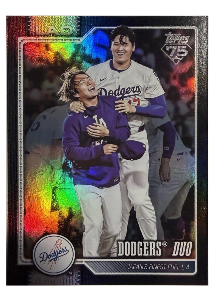 2026 Topps Dodgers Duo #265 card