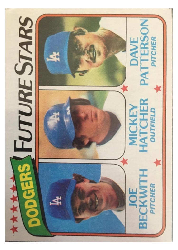 1980 Topps Dodgers Future Stars #679 card