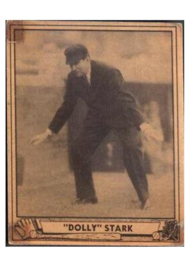 1940 Play Ball Dolly Stark #117 card