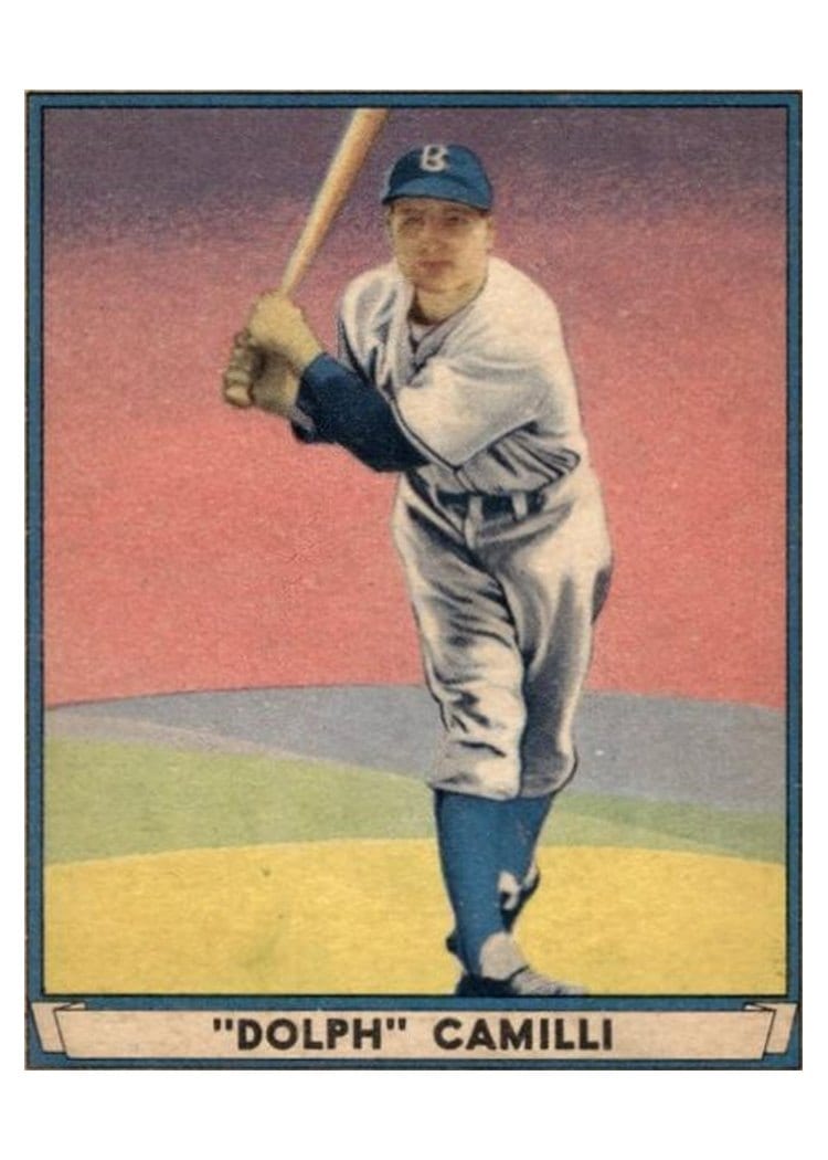 1941 Play Ball Dolph Camilli card