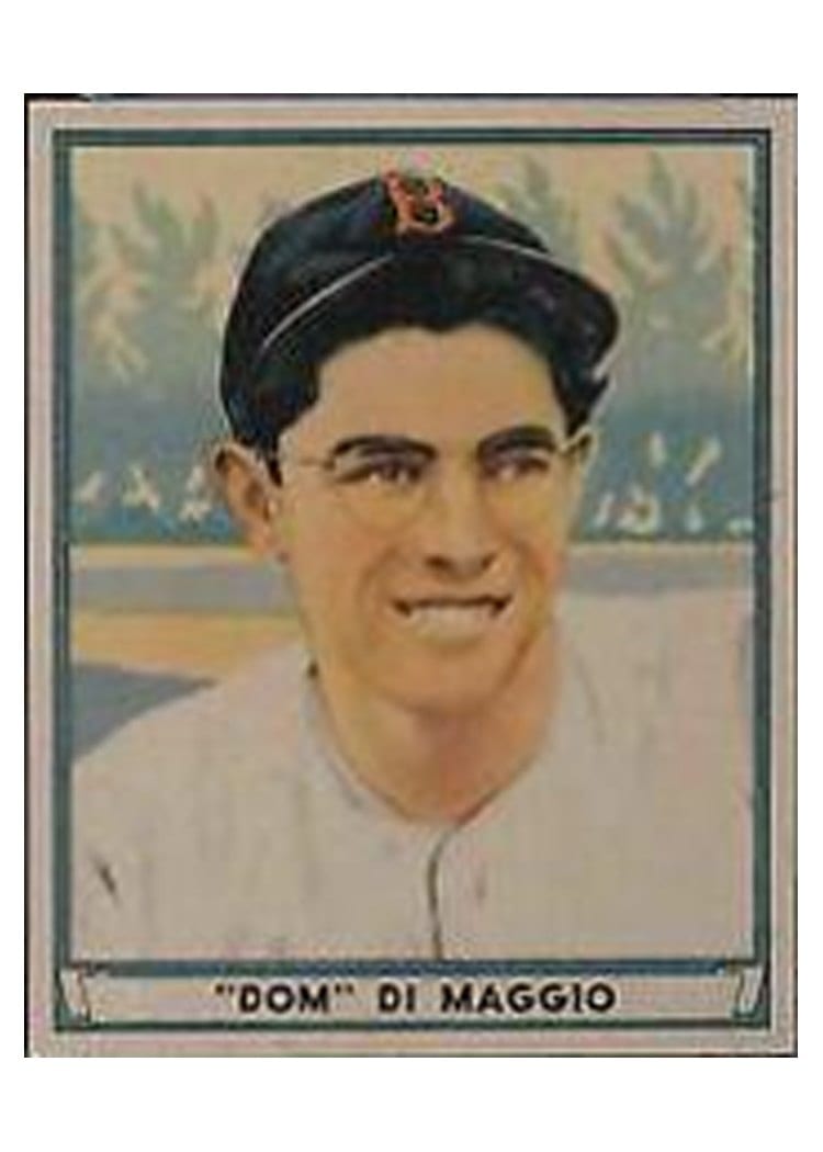1941 Play Ball Dom DiMaggio #63 card