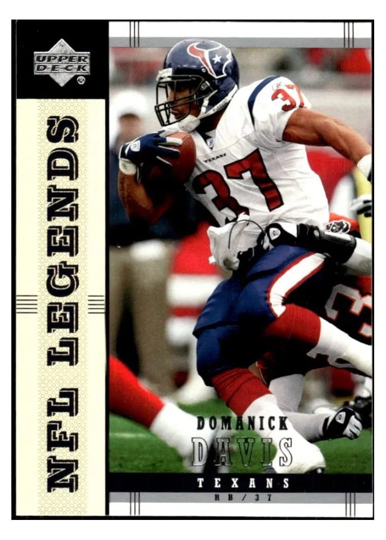 2004 Upper Deck Legends Domanick Davis #35 card