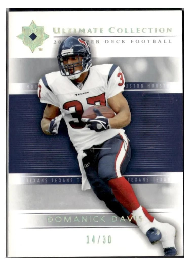 2004 Upper Deck Ultimate Collection Domanick Davis #24 card