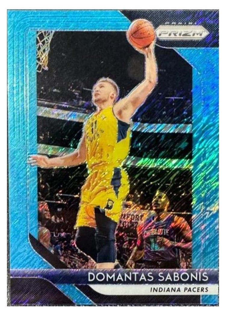 2018-19 Panini Prizm Base Set Domantas Sabonis #174 card