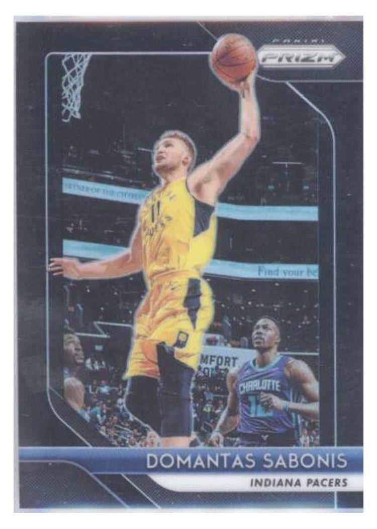2018-19 Panini Prizm Base Set Domantas Sabonis #174 card