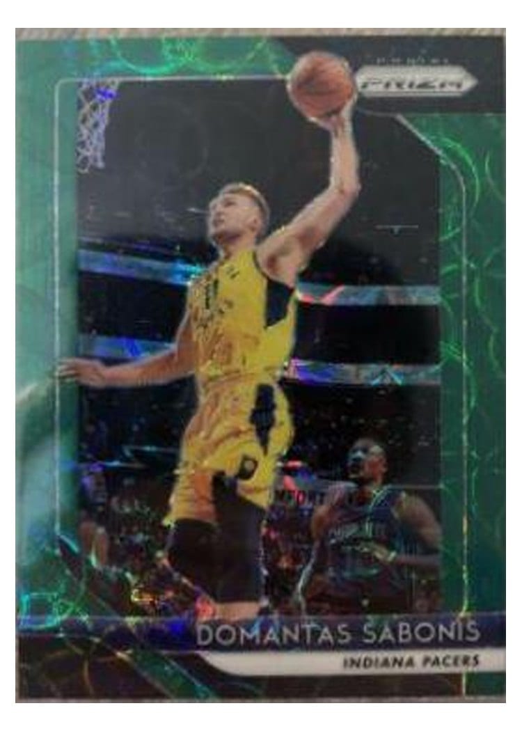 2018-19 Panini Prizm Base Set Domantas Sabonis #174 card
