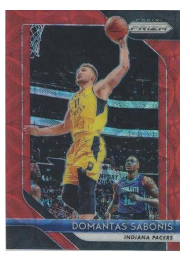 2018-19 Panini Prizm Base Set Domantas Sabonis #174 card
