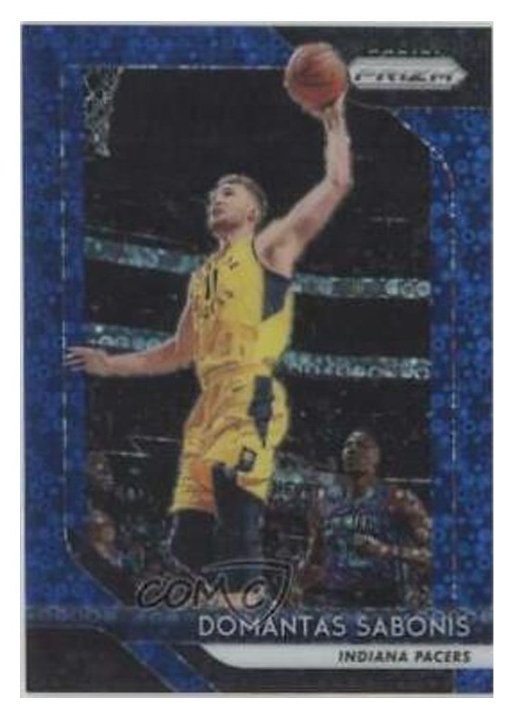 2018-19 Panini Prizm Base Set Domantas Sabonis #174 card