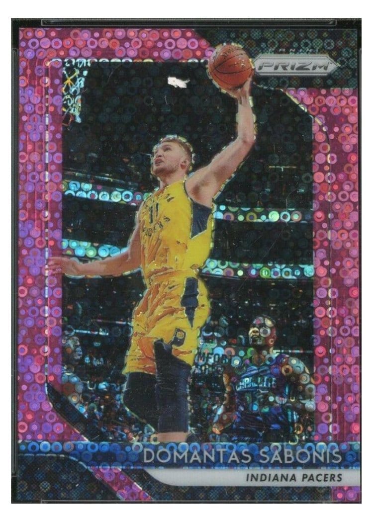 2018-19 Panini Prizm Base Set Domantas Sabonis #174 card