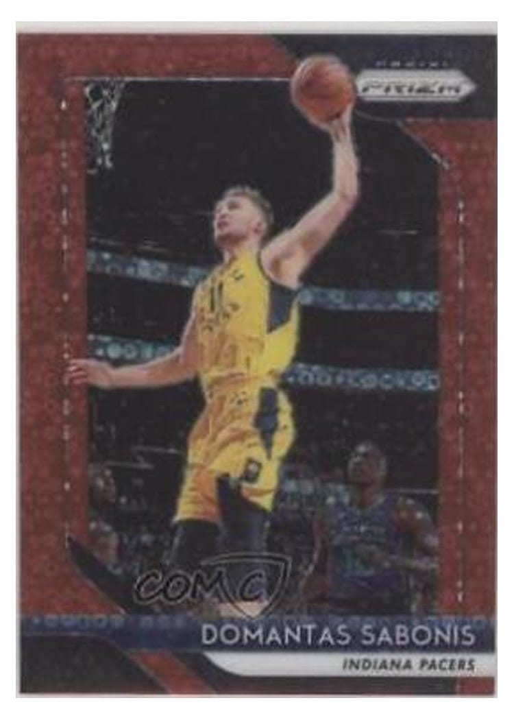 2018-19 Panini Prizm Base Set Domantas Sabonis #174 card