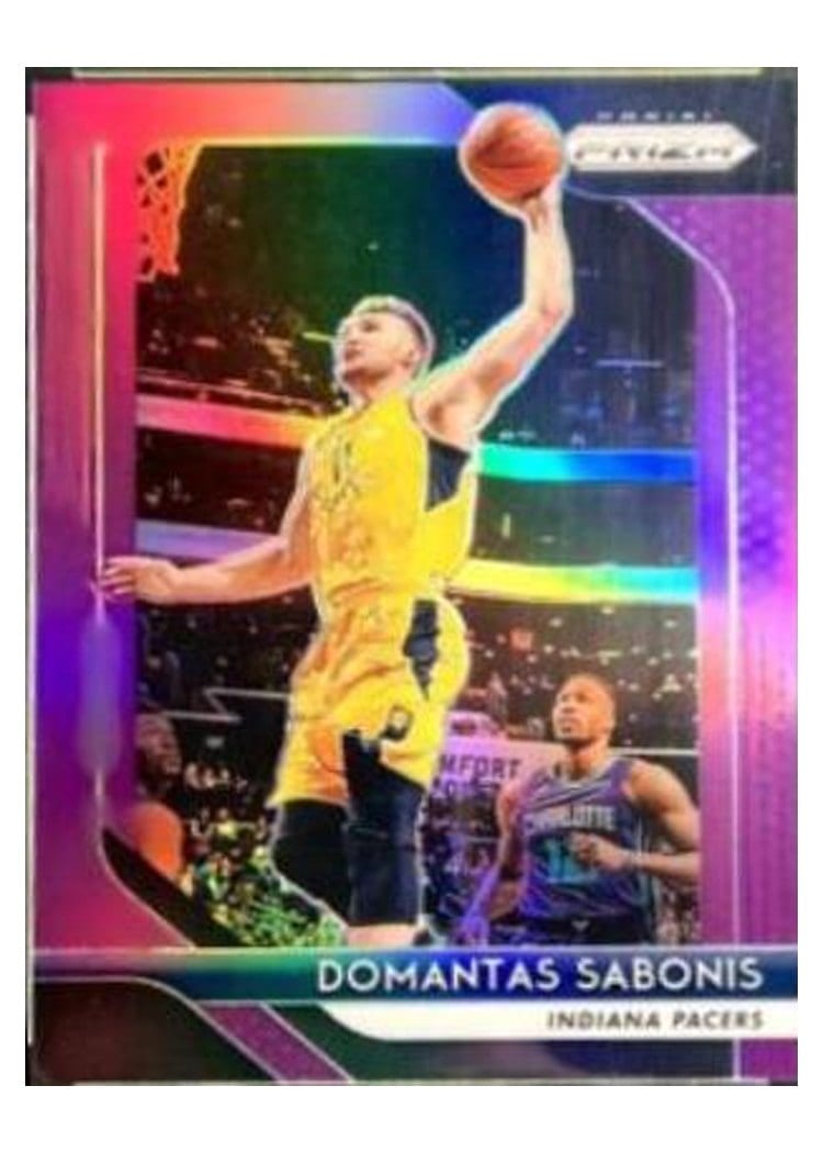 2018-19 Panini Prizm Base Set Domantas Sabonis #174 card