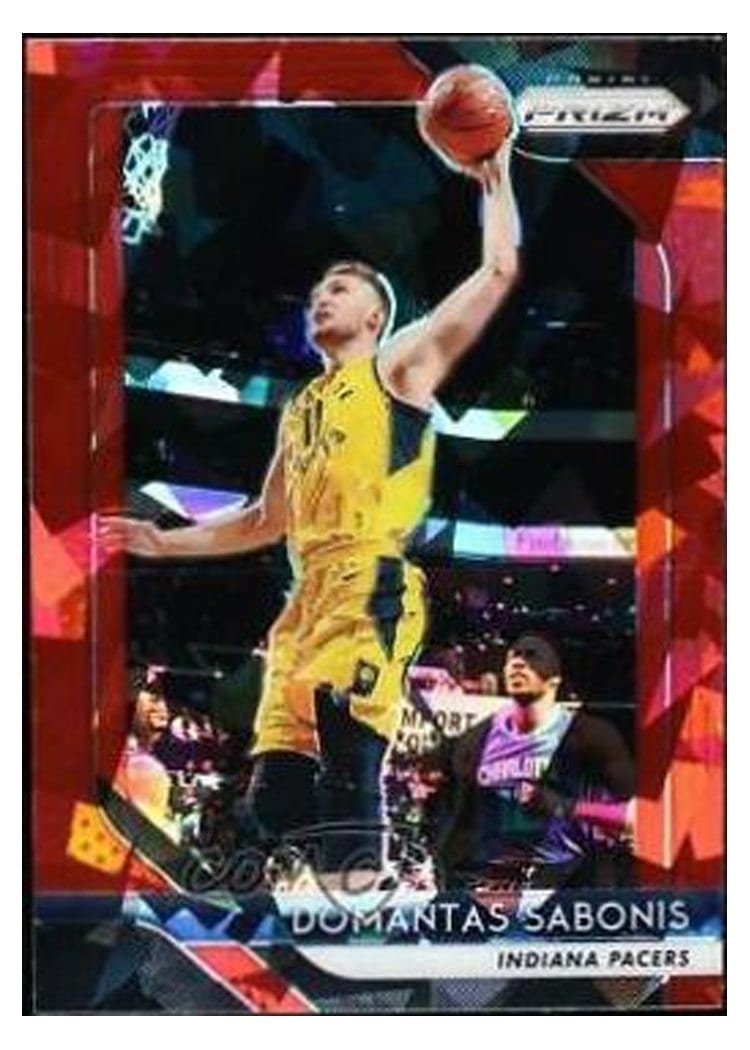 2018-19 Panini Prizm Base Set Domantas Sabonis #174 card