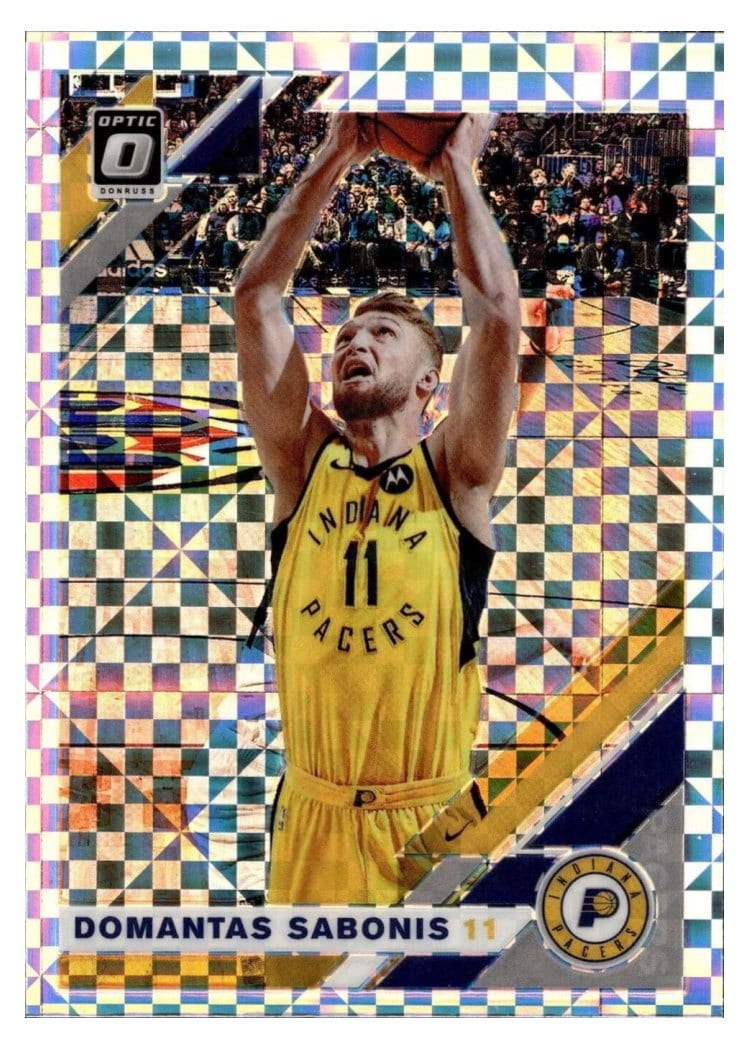 2019-20 Donruss Optic Base Set Domantas Sabonis #138 card