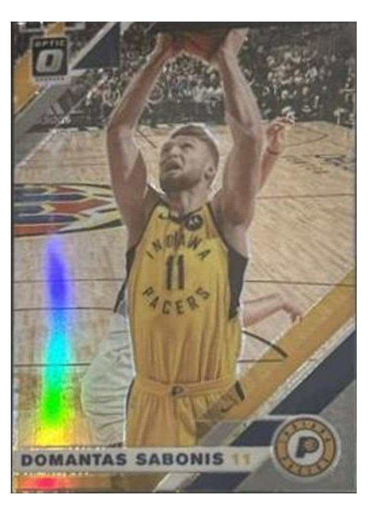 2019-20 Donruss Optic Base Set Domantas Sabonis #138 card