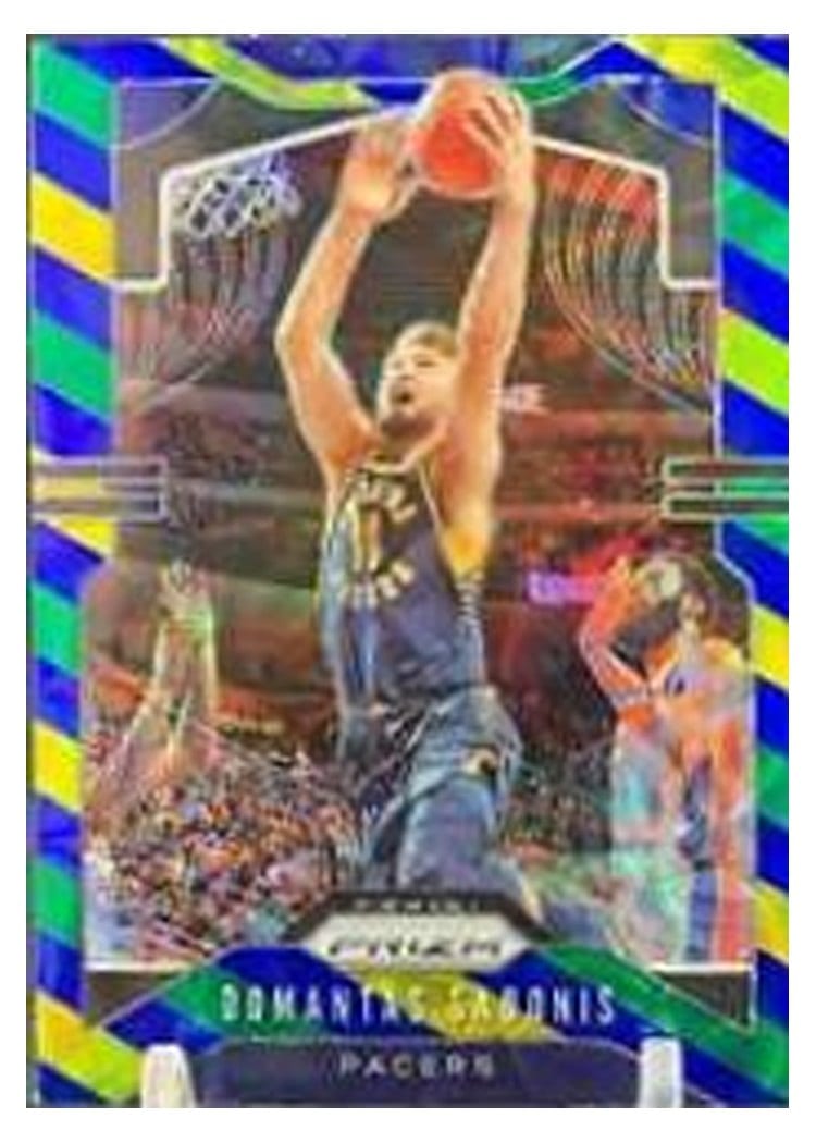 2019-20 Panini Prizm Base Set Domantas Sabonis #215 card