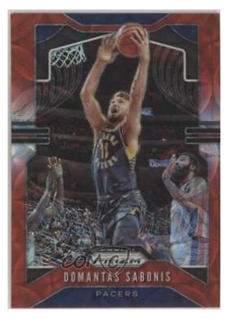 2019-20 Panini Prizm Base Set Domantas Sabonis #215 card