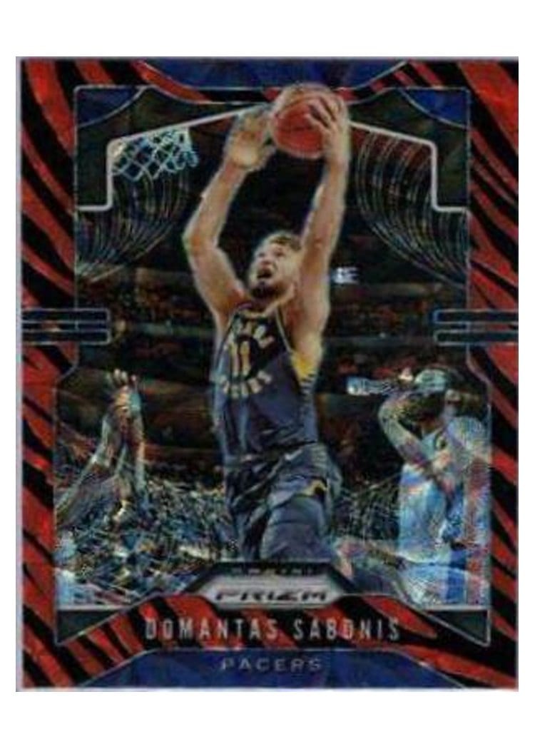 2019-20 Panini Prizm Base Set Domantas Sabonis #215 card