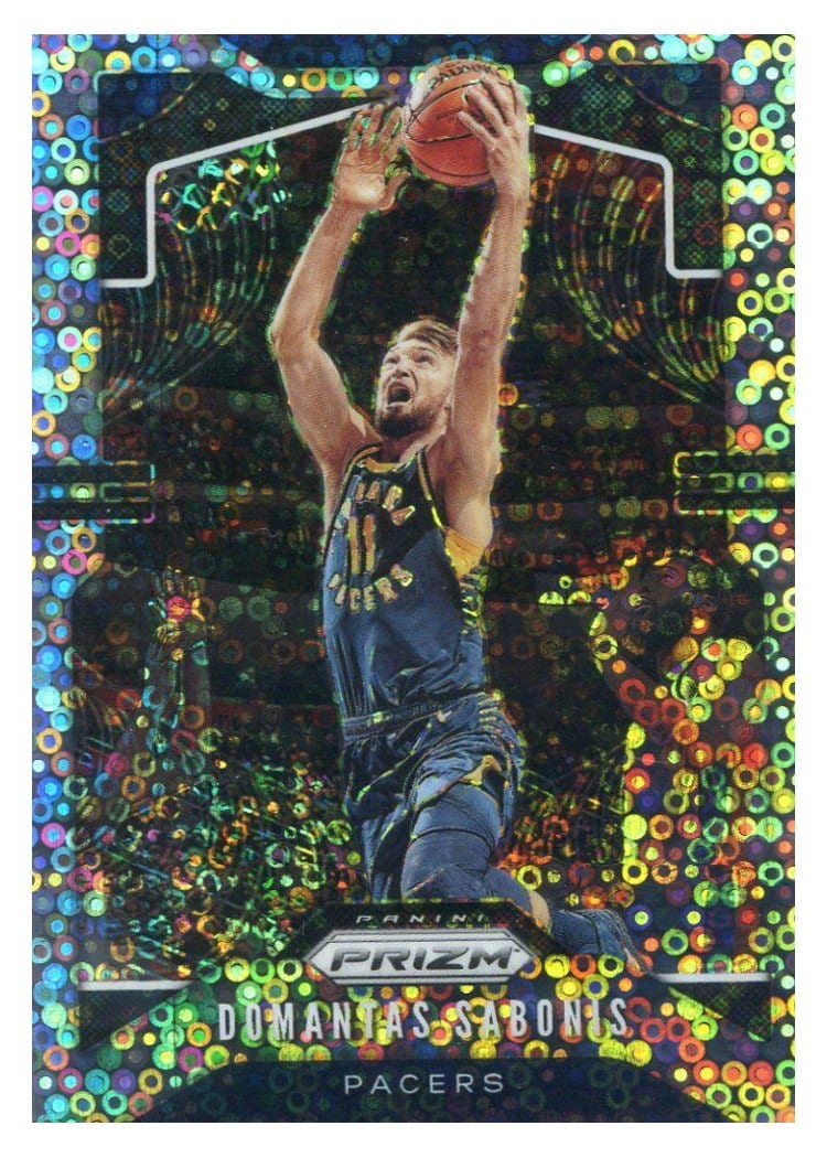 2019-20 Panini Prizm Base Set Domantas Sabonis #215 card