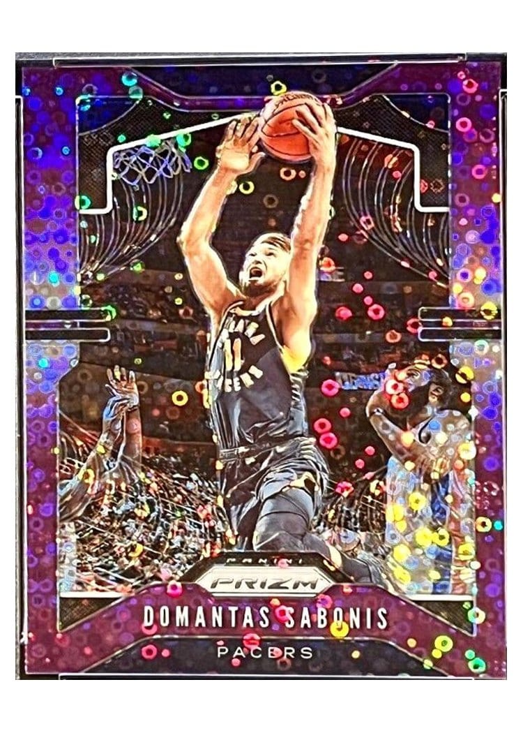 2019-20 Panini Prizm Base Set Domantas Sabonis #215 card