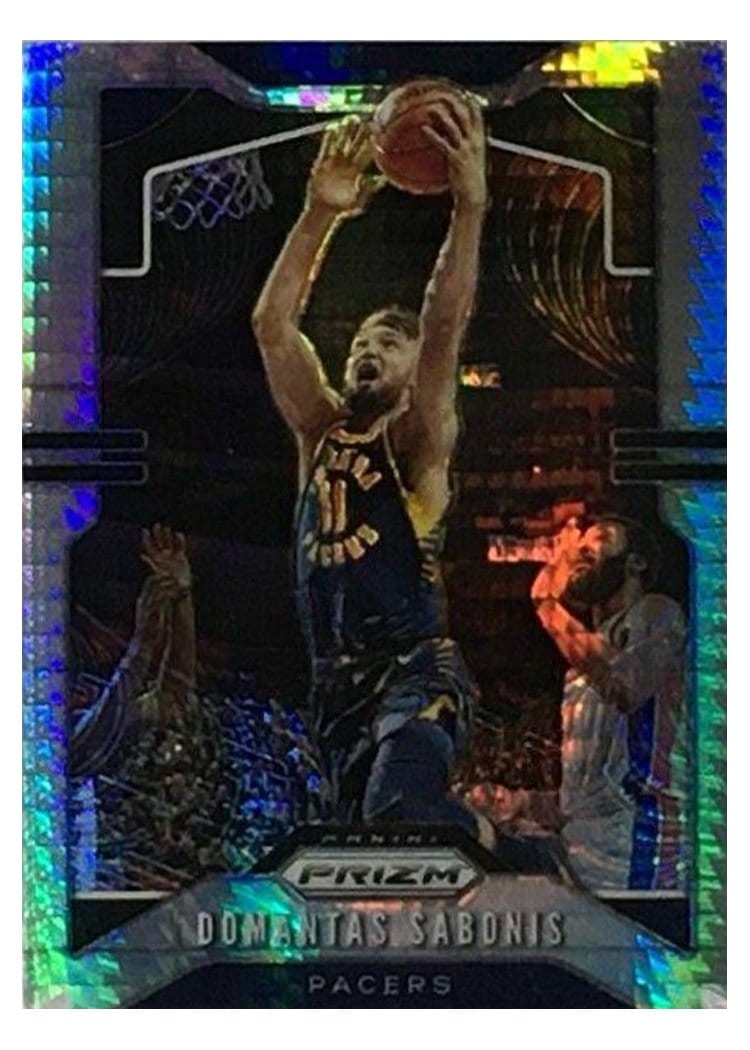 2019-20 Panini Prizm Base Set Domantas Sabonis #215 card