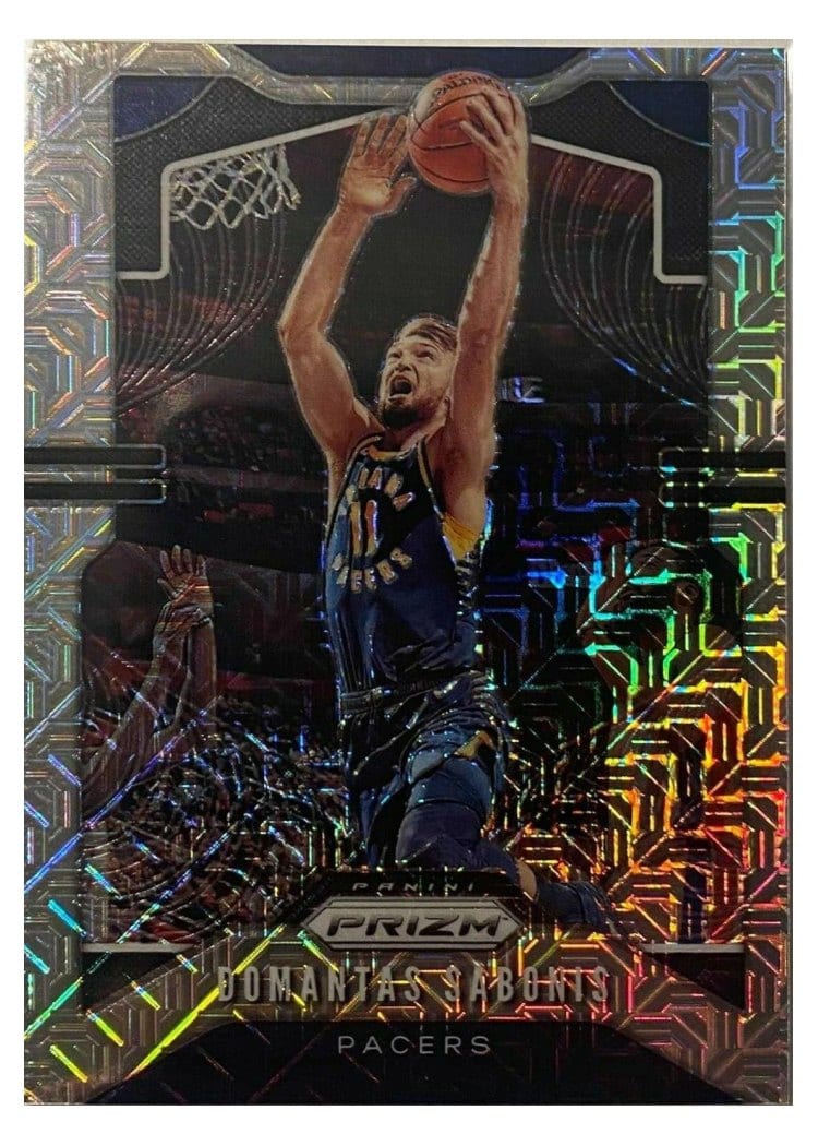 2019-20 Panini Prizm Base Set Domantas Sabonis #215 card