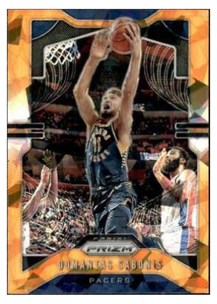 2019-20 Panini Prizm Base Set Domantas Sabonis #215 card
