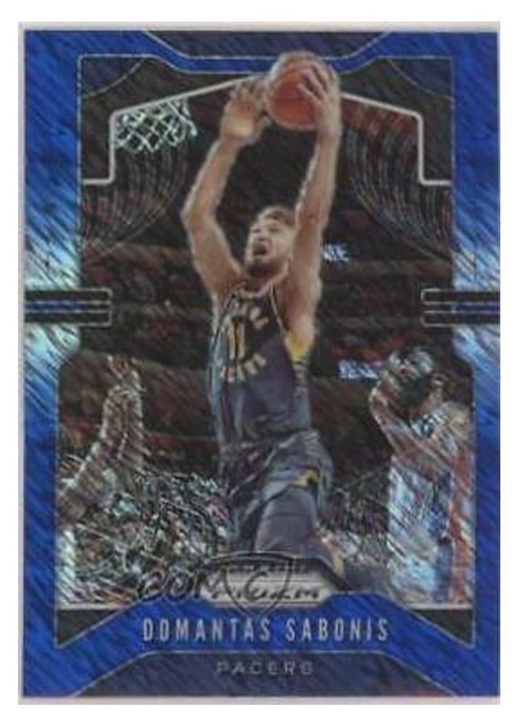 2019-20 Panini Prizm Base Set Domantas Sabonis #215 card