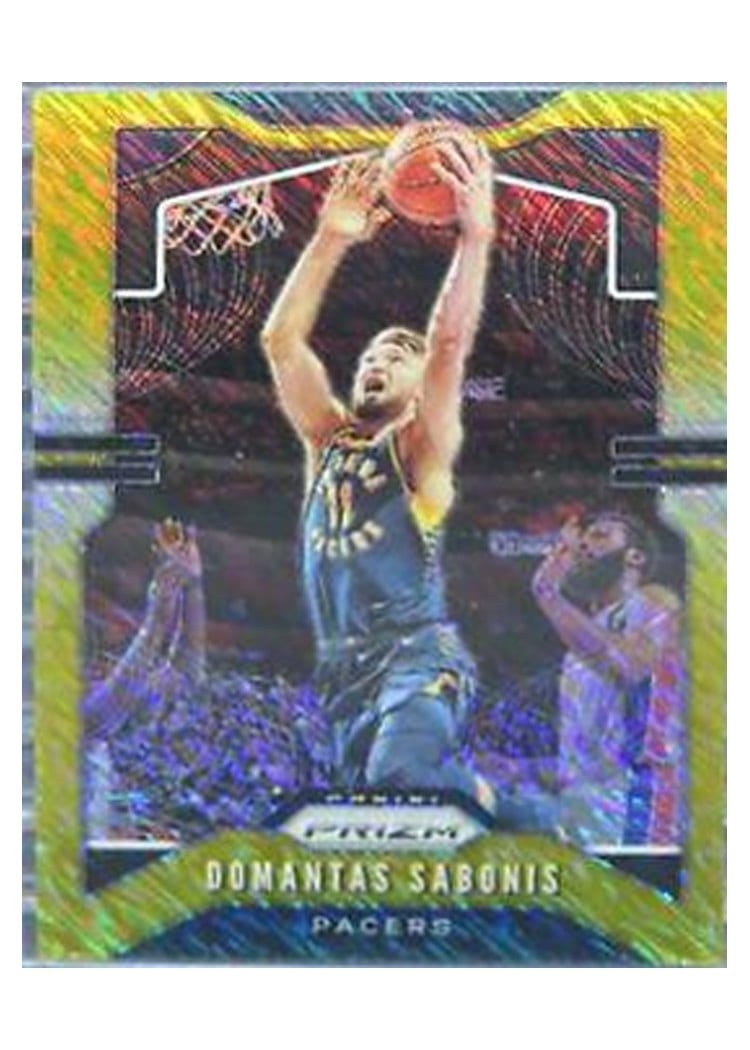 2019-20 Panini Prizm Base Set Domantas Sabonis #215 card