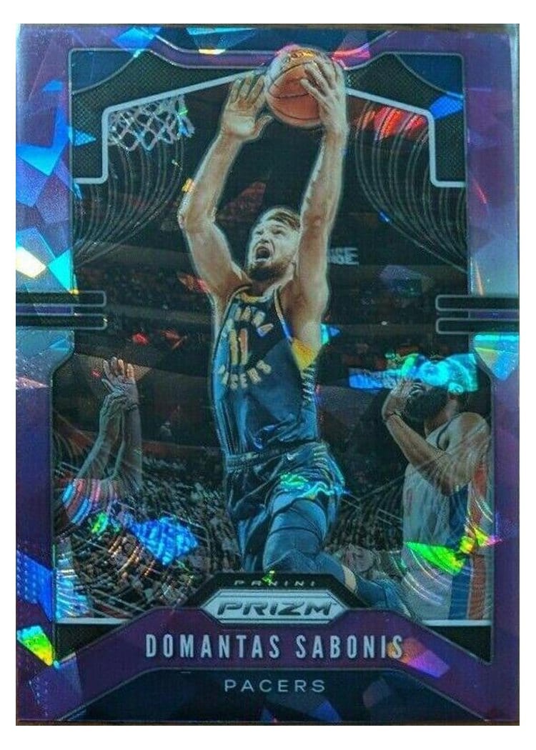 2019-20 Panini Prizm Base Set Domantas Sabonis #215 card