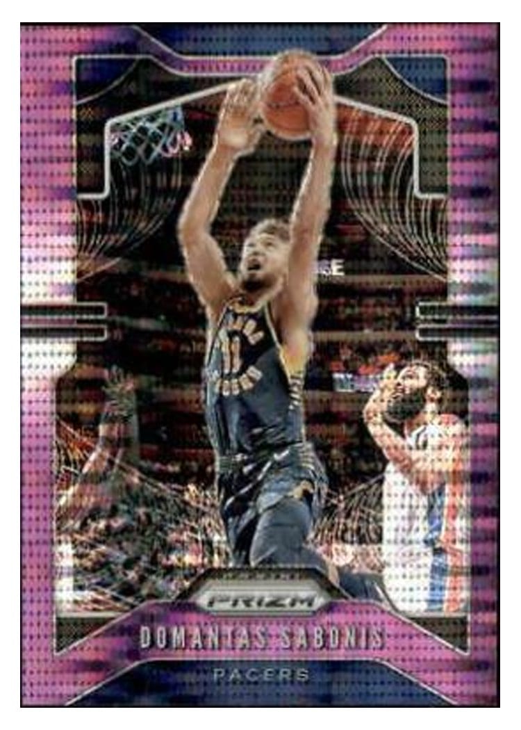 2019-20 Panini Prizm Base Set Domantas Sabonis #215 card
