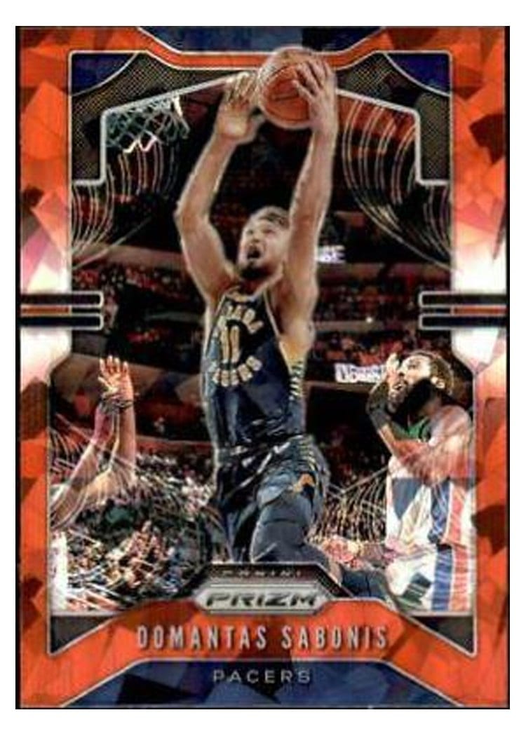 2019-20 Panini Prizm Base Set Domantas Sabonis #215 card