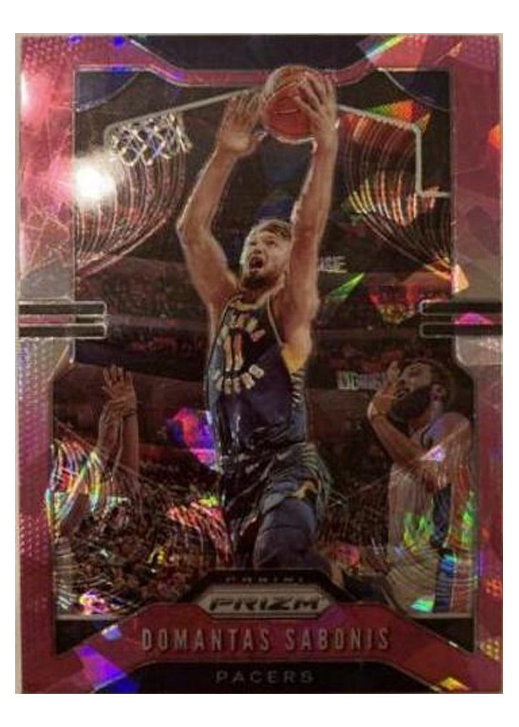 2019-20 Panini Prizm Base Set Domantas Sabonis #215 card