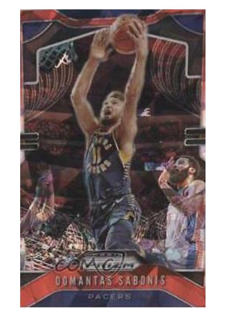 2019-20 Panini Prizm Base Set Domantas Sabonis #215 card