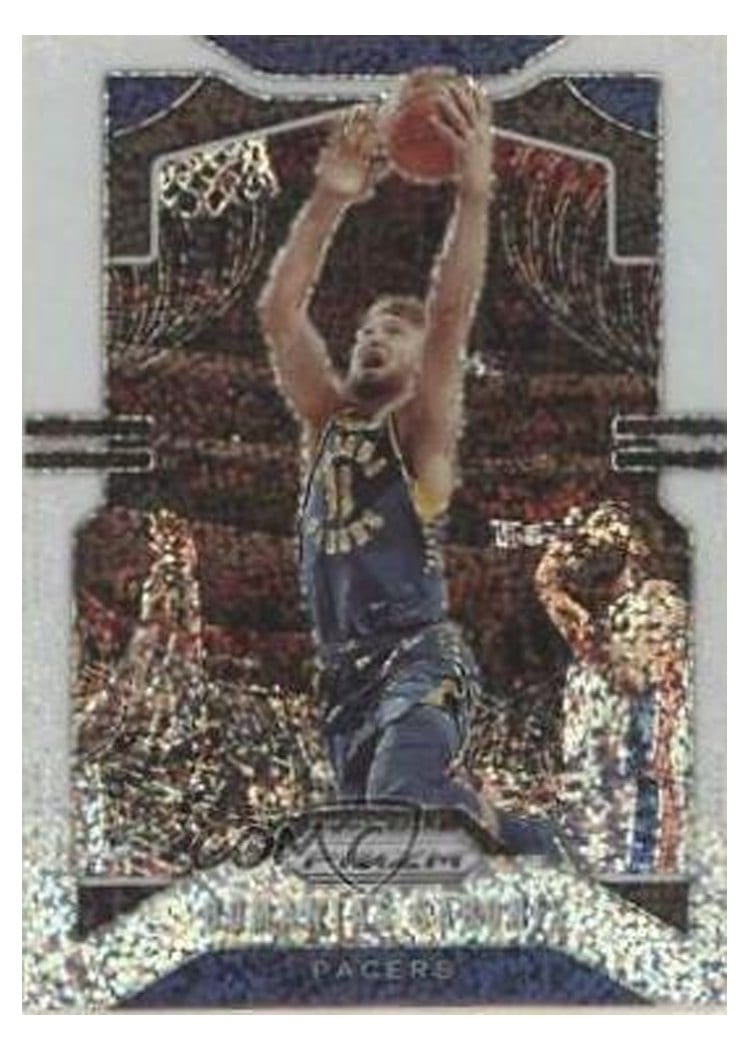 2019-20 Panini Prizm Base Set Domantas Sabonis #215 card