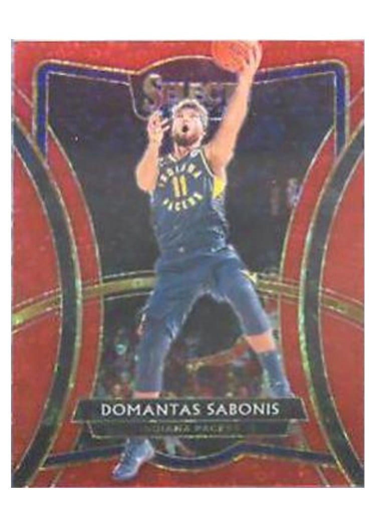 2019-20 Panini Select Base Set Domantas Sabonis #186 card